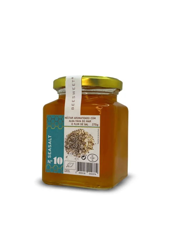 Néctar aromatizado com alga fava do mar e flor de sal N. 10 Seasalt